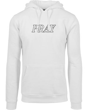 MT Men Sweatshirt Pray Hands - Weiß