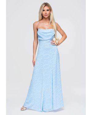 Ombre Kleid - Blau