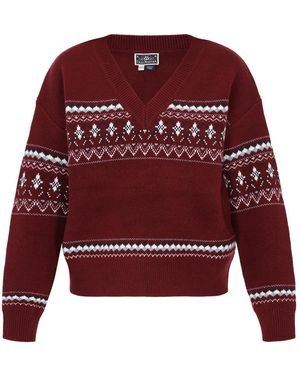 DreiMaster Maritim Pullover - Rot