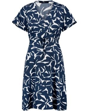 Zero Minikleid Mit Print - Blau