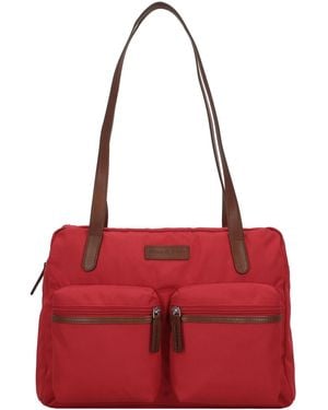 Greenburry Schultertasche - Rot