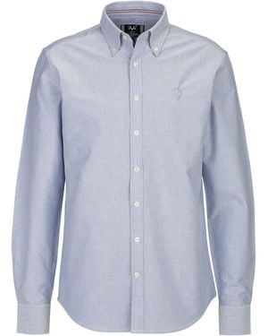 19V69 Italia by Versace Hemd Rocco - Blau