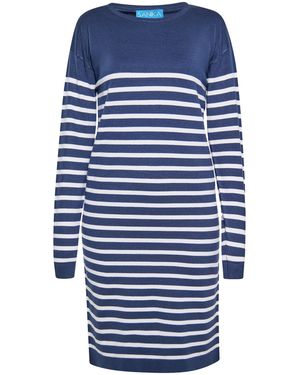 SANIKA Kleid - Blau