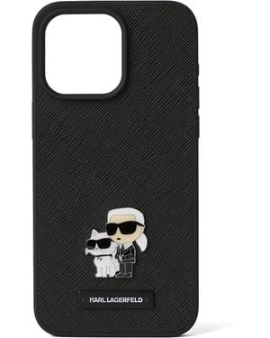 Karl Lagerfeld Smartphonehülle Iphone 16 Pro Max - Schwarz