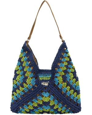Ebeeza Schultertasche - Blau
