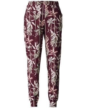 CALIDA Pyjamahose Favourites Ground - Rot