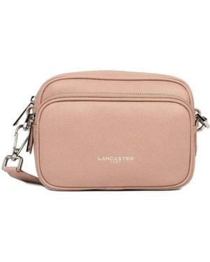 Lancaster Handtasche Lancaster Sac Trotteur Double Zip Milano Ama Nude - Pink