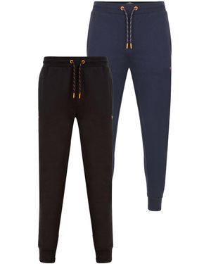 Threadbare Sweathose Trifoliate - Blau