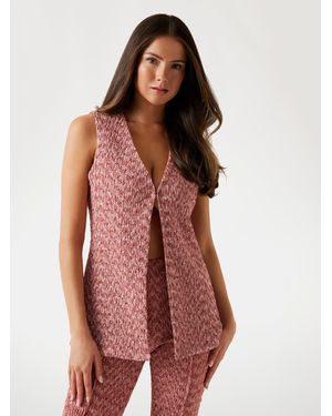 Guess Strickweste - Rot