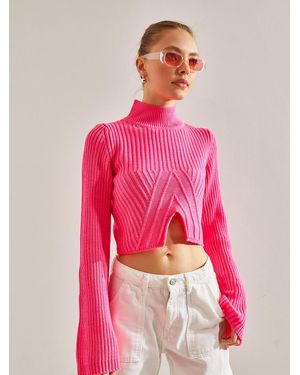 Bianco Lucci Pullover - Pink