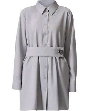 Touché Privé Bluse - Grau