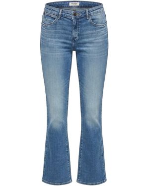Wrangler Jeans Bootcut - Blau