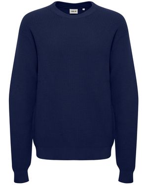 Solid Pullover Hami - Blau