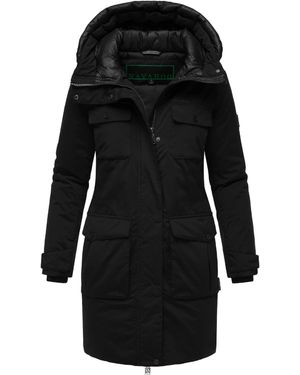 Navahoo Parka 'Eissturm 14' - Schwarz