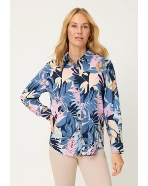 Olsen Hemdbluse - Blau