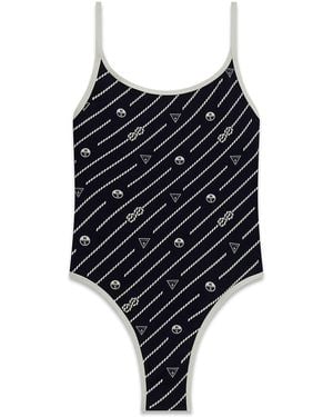Guess Badeanzug X North Sails - Schwarz