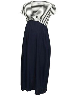 Mama.licious Kleid Mljoelle Tess - Blau