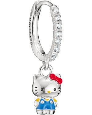 Thomas Sabo Hello Kitty Single-Creole Mit Weißem Zirkonia