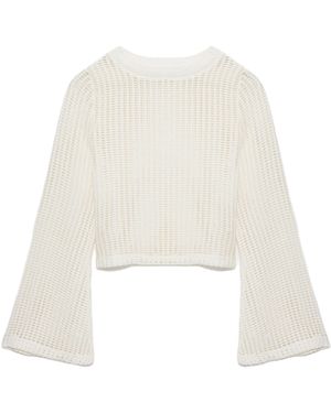 No Matter What Pullover - Weiß