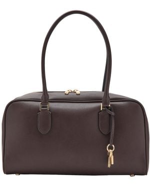 Mango Schultertasche Cadiz - Braun