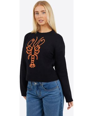 Brave Soul Pullover - Blau