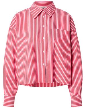 Herrlicher Bluse Perlina - Pink