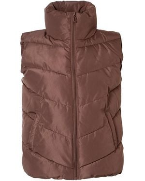 Hailys Weste Lu44Cy - Braun