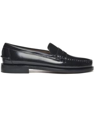 Sebago Mokassin Genuine Leather Goodyear Loafers - Schwarz