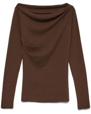 Vero Moda Pullover Vmsofine - Braun