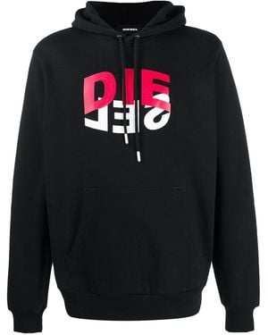 DIESEL Sweatshirt -Girk-Hood-N1 - Blau