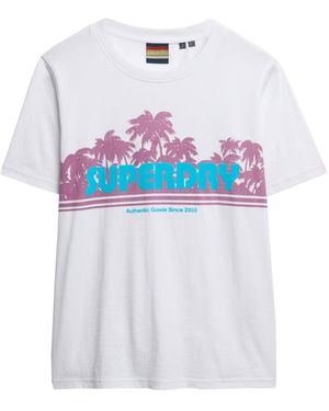 Superdry T-Shirt - Weiß