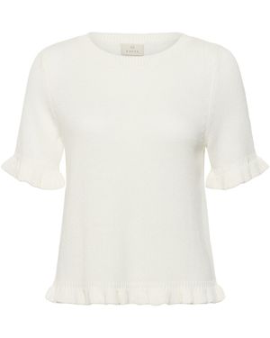 Kaffe Pullover Lindsay - Weiß