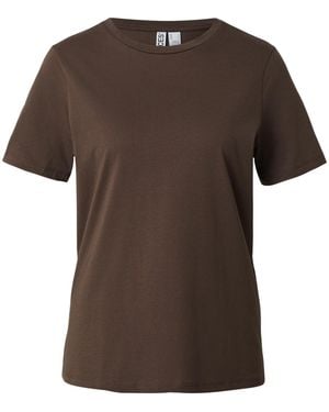 Pieces T-Shirt Pcfran - Braun