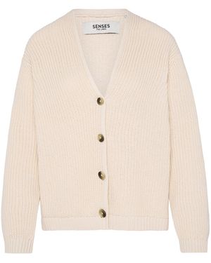 SENSES.THE LABEL Kurz-Cardigan Kani:Ssa - Natur