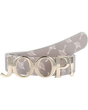 Joop! Synthetikgürtel Steckverschluss/Clip - Grau