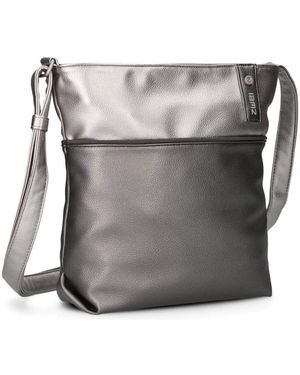 Zwei Schultertasche Jana J10 - Grau