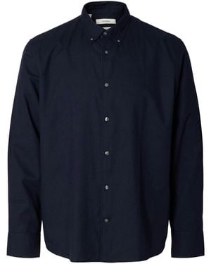 SELECTED Hemd Slmcole - Blau