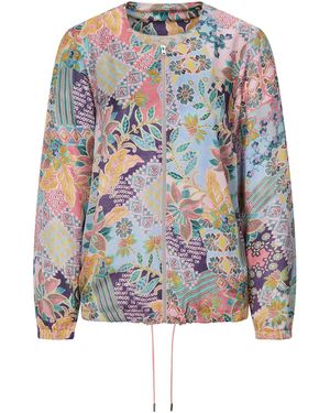 Goldner Jacke - Blau