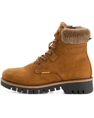 Camel Active Lederschuh Mit Seitenzipper - Braun