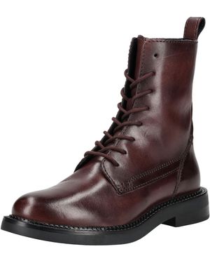 Geox Stiefelette Leder Schnürstiefelette - Braun
