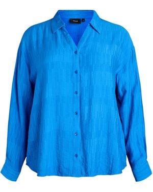 Zizzi Hemd Camonica - Blau
