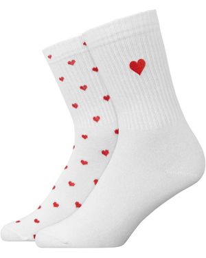 Snocks Socken - Weiß