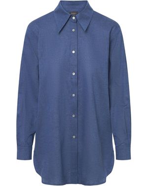 Jascha Stockholm Bluse - Blau