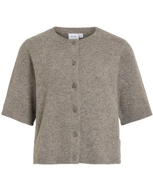 Vila Strickjacke Viliga - Grau