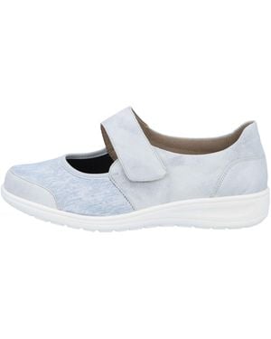 SOLIDUS Riemchenballerina - Blau