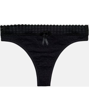 Tazzio String 3Er Pack F927 - Schwarz