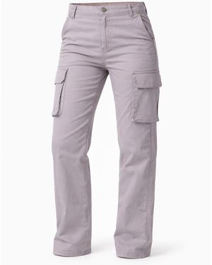Worldclassca Cargohose Damen Cargohose Freizeithose - Grau
