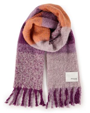 Maze Schal - Lila