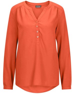 Goldner Bluse - Orange