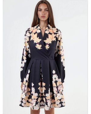 Msn-Collection Mini Kleid - Blau